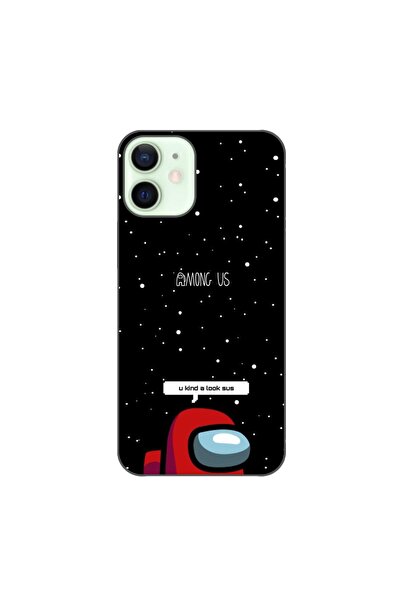 OEM Husa compatibila cu Apple iPhone 12 Mini Silicon Gel Tpu Model Among Us