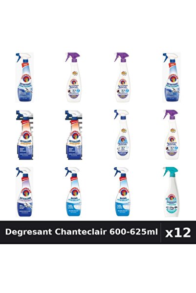 Chanteclair Set 12 Degresant Universal 600-625ml - Mosc, Lavanda, Bicarbonat,...