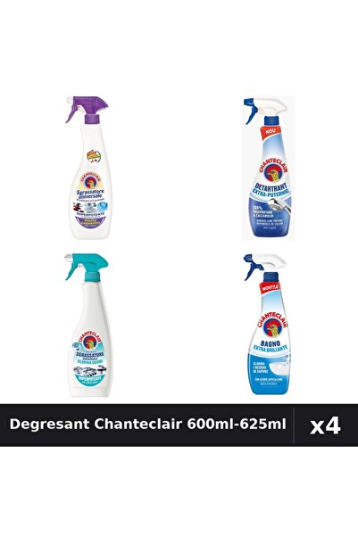 Chanteclair Set 4 Degresant Universal 600ml-625ml - Lavanda, Anti-Miros, Anti...