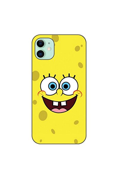 OEM Θήκη σιλικόνης gel TPU συμβατή με Apple iPhone 11 – Σχέδιο Σφουγγαράκης μ...