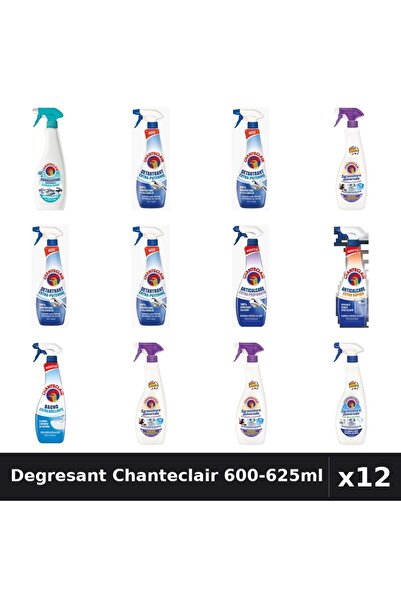 Chanteclair Set 12 Degresant Universal 600-625ml - Lavanda, Bicarbonat, Mosc ...