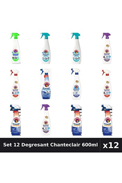Chanteclair Set 12 Degresant Universal 600ml - Anti-Miros, Bicarbonat, Extra ...