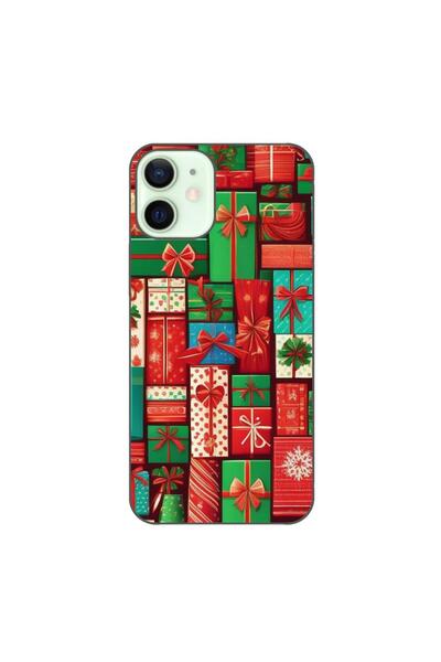 OEM Husa compatibila cu Apple iPhone 12 Mini Silicon Gel Tpu Model Xmas Gifts...