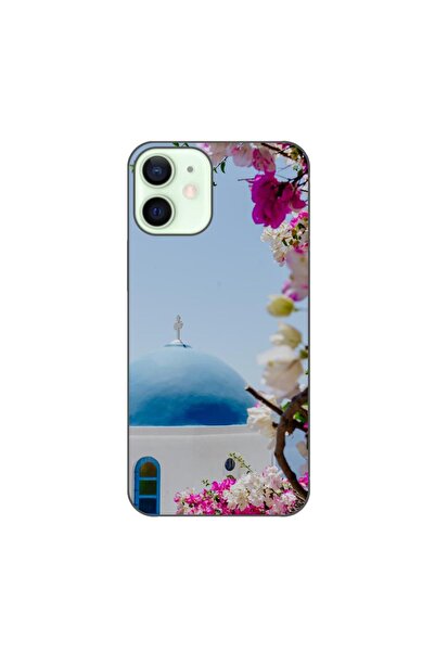 OEM Husa compatibila cu Apple iPhone 12 Mini Silicon Gel Tpu Model Grecia San...