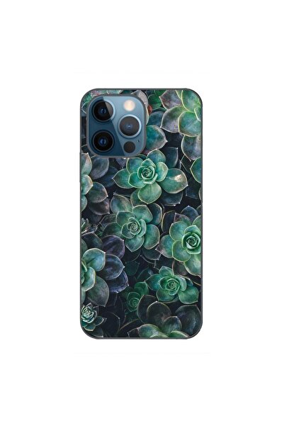 OEM Калъф за Apple iPhone 12 Pro от силиконов гел TPU с десен  "Каменни цветя "