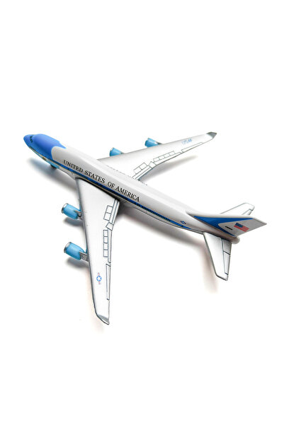 Herpa Macheta avion jucarie Air Force One, metal/plastic, 14 cm,