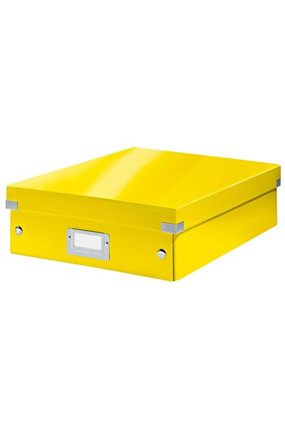 Leitz MEDIUM YELLOW CLICK&STORE ORGANIZER BOX