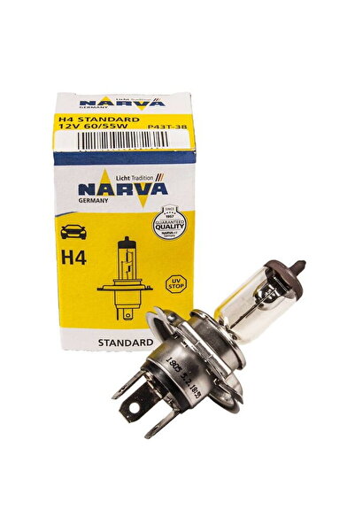 Narva H4 Standard 12V 60/55W, cutie 1 buc.