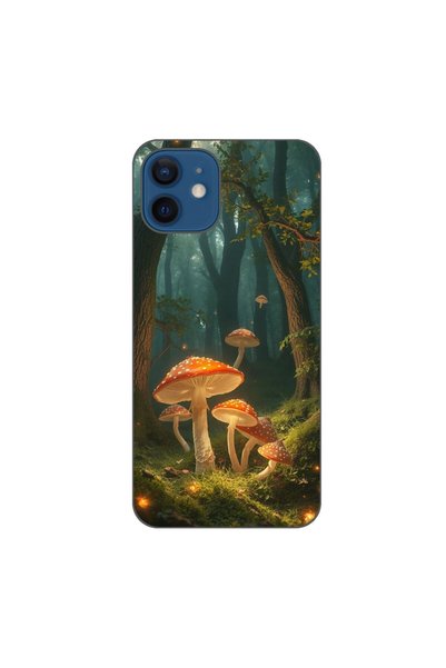 OEM Husa compatibila cu Apple iPhone 12 Silicon Gel Tpu Model Glowing Magical...
