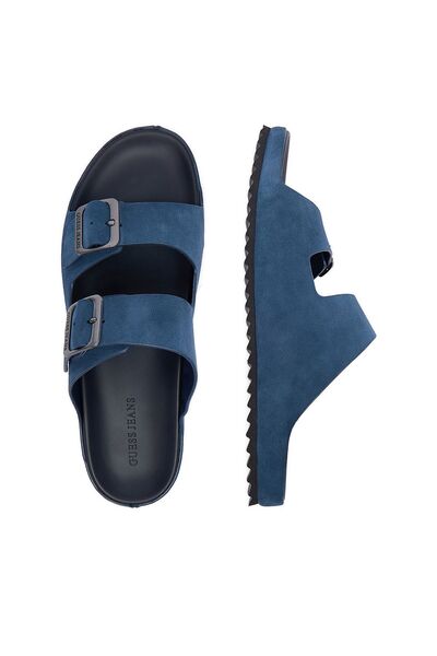 Guess Jeans Șlapi bărbați albaștri
