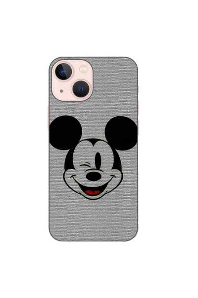 OEM Husa compatibila cu Apple iPhone 13 Mini Silicon Gel Tpu Model Mickey