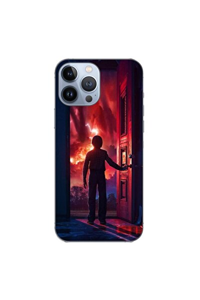 OEM Husa compatibila cu Apple iPhone 13 Pro Max Silicon Gel Tpu Model Strange...