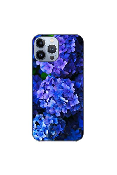 OEM Husa compatibila cu Apple iPhone 13 Pro Max Silicon Gel Tpu Model Hortensii