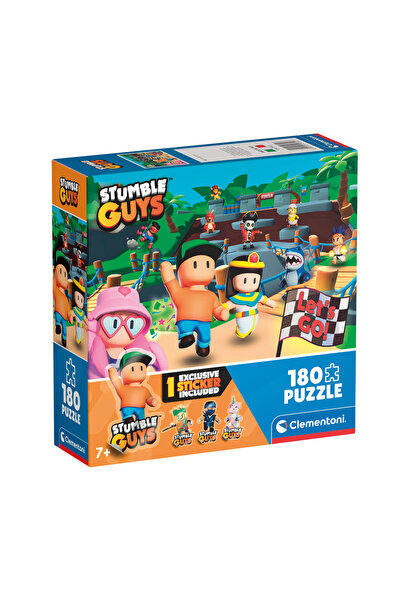 CLEMENTONI Παιδικό Παζλ Supercolor Stumble Guys 180 τμχ