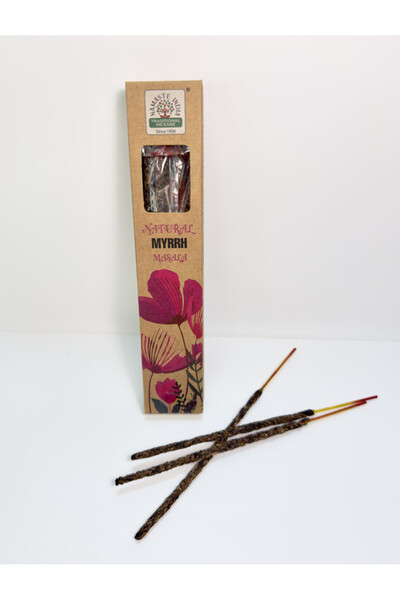 Hridaya Energy Betisoare Parfumate Tămâie Naturală Botanică Masala - Smirna MYRH