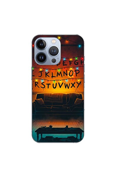 OEM Husa compatibila cu Apple iPhone 13 Pro Silicon Gel Tpu Model Stranger Th...