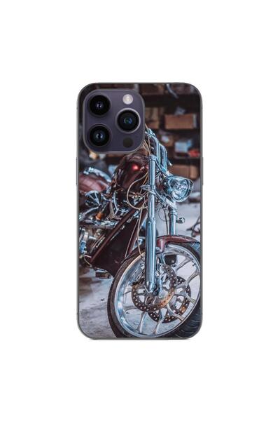 OEM Husa compatibila cu Apple iPhone 14 Pro Max Silicon Gel Tpu Model Harley ...