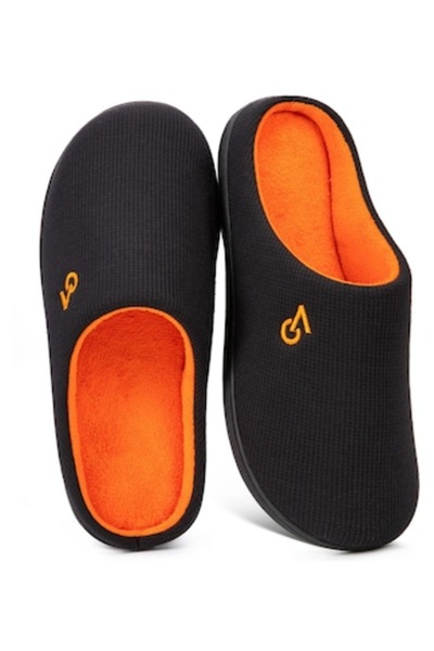 VeraConcept Men's home slippers with memory foam, two-tone, comfortable – Ora...