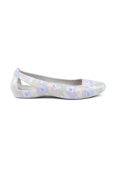 Crocs حذاء مسطح نسائي من سيينا 204593-6JT