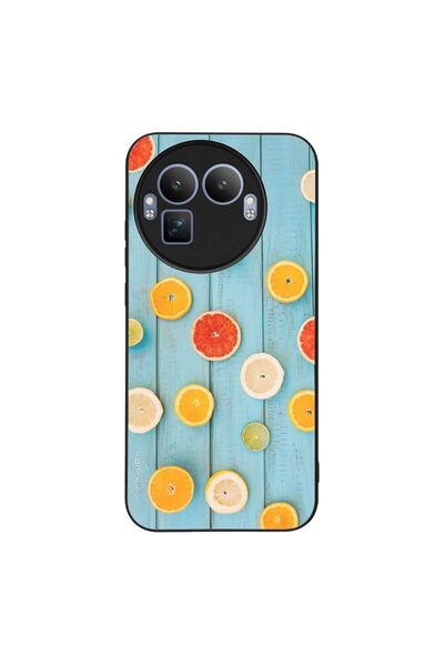 Sonique Θήκη Fruit Series για Realme GT 8 Pro 5G Γκρέιπφρουτ