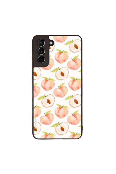 Sonique Θήκη Fruit Series για Samsung Galaxy S21 Plus Ροδάκινο