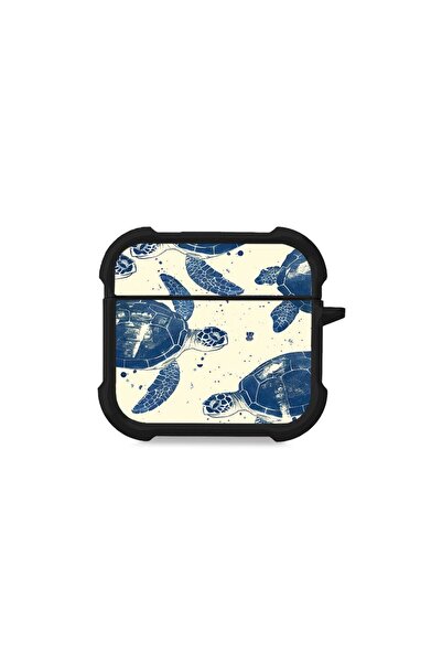 Sonique Θήκη Σιλικόνης Ocean Series για AirPods 4 Χελώνες