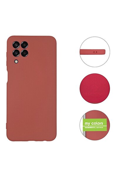 Sonique Θήκη Σιλικόνης My Colors Samsung Galaxy M33 5G Μπορντό Ανοιχτό