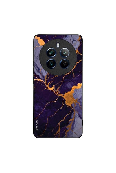 Sonique Θήκη Marble Series για Realme 12 Pro 5G / Realme 12 Pro Plus 5G Μωβ