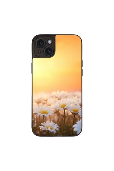Sonique Θήκη Sunset in Eden Series για Apple iPhone 15 Plus Golden Daisy