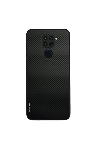 Sonique Θήκη Carbon Series για Xiaomi Redmi Note 9 Μαύρο 01