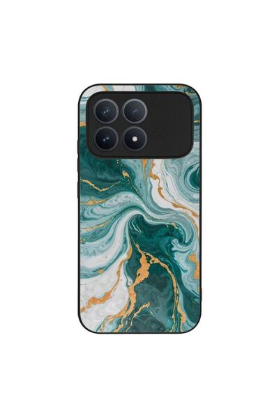 Sonique Θήκη Marble Series για Xiaomi Poco F8 Pro 5G Πράσινο 01