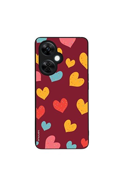 Sonique Θήκη Heart Series για OnePlus Nord CE 3 Lite 5G Μπορντώ