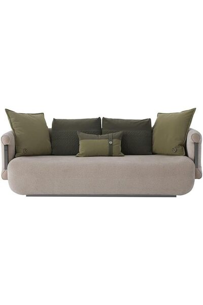 Danube Home Emerald 4 Seater Fabric Sofa | Modern Design | Comfortable Living...