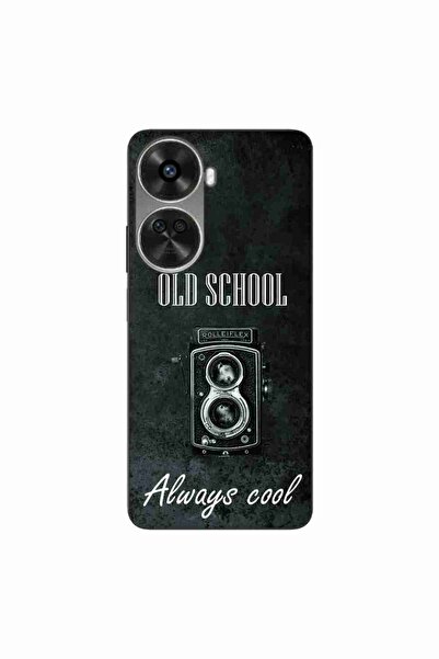 OEM Case compatible with Huawei Nova 12 SE Silicone Gel Tpu Retro Camera Pattern