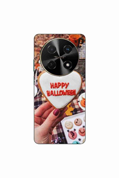 OEM Θήκη συμβατή με Huawei Nova 12i Σιλικόνης TPU με σχέδιο Happy Halloween C...