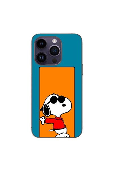 OEM Θήκη συμβατή με Apple iPhone 15 Pro από σιλικόνη gel TPU με σχέδιο Snoopy