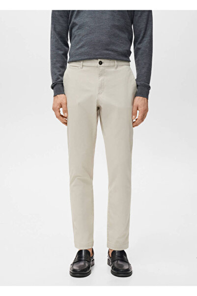 MANGO Man Prato Chino tapered cropped pantolon