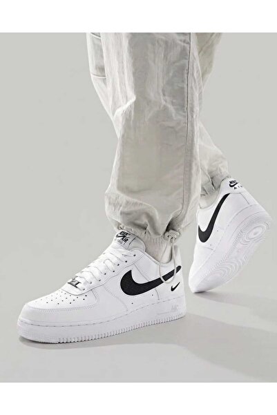 Nike Air Force 1 '07 LV8 Erkek Hakiki Deri Premium Sneaker Ayakkabı (Blue Spo...