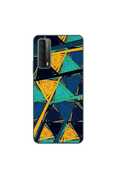 OEM Husa compatibila cu Huawei P Smart 2021 Silicon Gel Tpu Model Abstract Prism