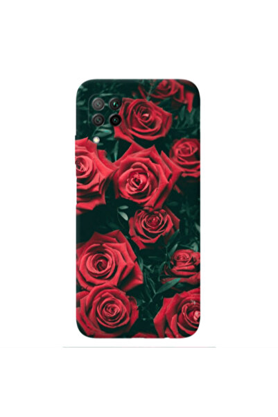 Other Huawei P40 Lite Red Roses Transparent Silicone TPU Θήκη