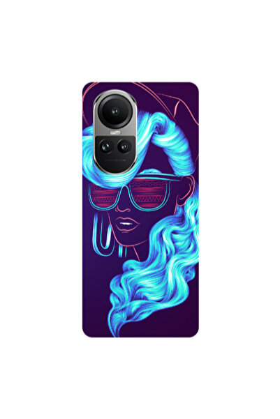 Other Oppo Reno10 5G Hatted style Transparent Silicone TPU Θήκη