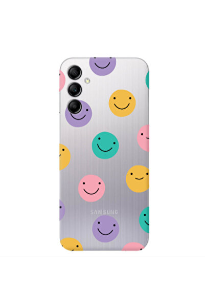 Other Samsung A24 Colorful smiles Transparent Silicone TPU Θήκη
