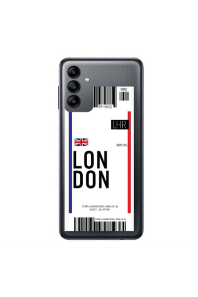 Other Samsung A04S London Arrival Transparent Silicone TPU Θήκη