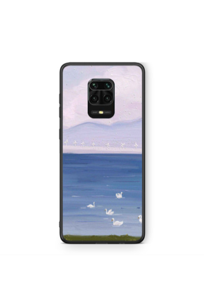 Other Xiaomi Redmi Note 9 Pro Swan Lake Black Glossy Θήκη
