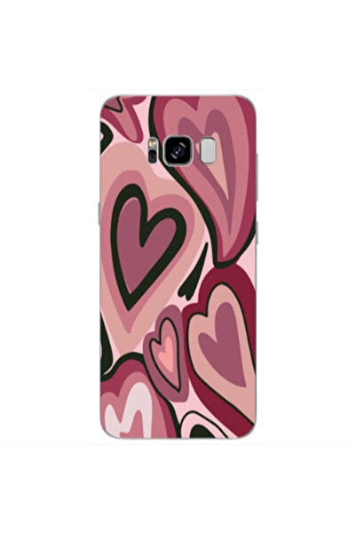 Other Samsung S8 Plus Mix Heart Transparent Silicone TPU Θήκη