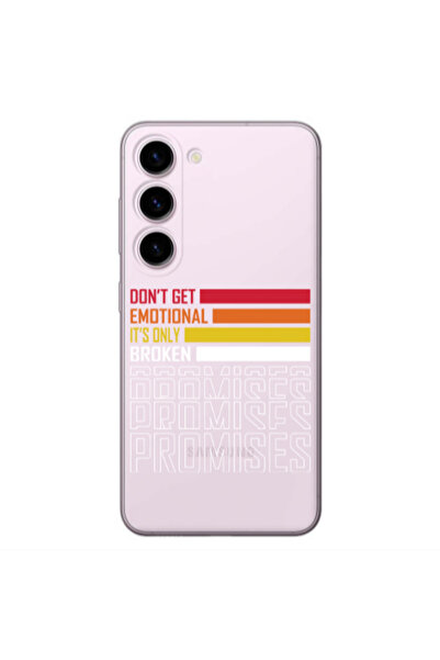 Other Samsung S23 Plus Dont Get Emotional Transparent Silicone TPU Θήκη