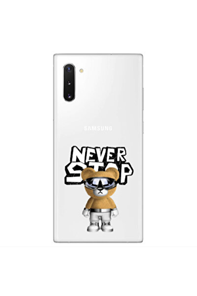 Other Samsung Note 10 Plus Never stop Transparent Silicone TPU Θήκη