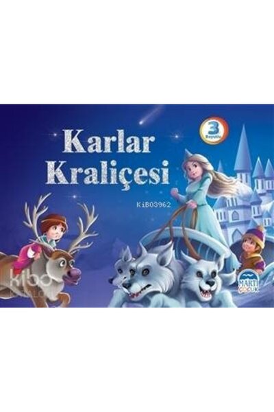 Martı Çocuk Yayınları Karlar Kraliçesi - 3 Boyutlu Kolektif