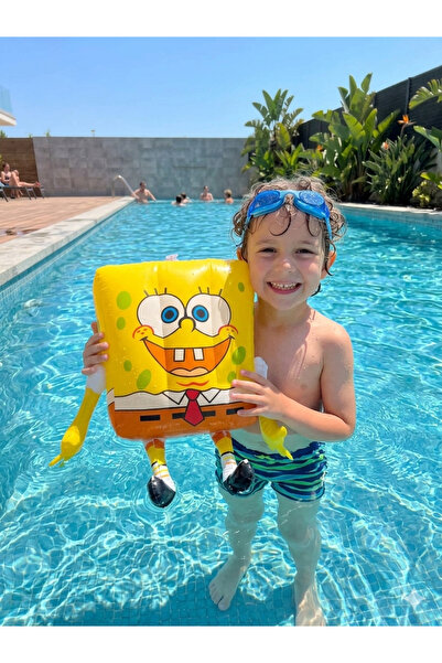 BBYTOYS 35 Cm Sünger Bob Havuz Oyuncağı ve Yastığı – Çocuklar İçin Eğlenceli ...