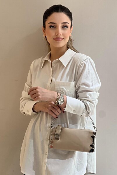 Levidor Geantă de umăr și crossbody cu detalii metalice